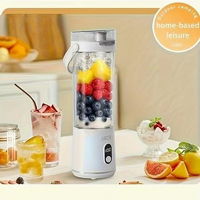 Portable Personal USB Blender, 12-Blade Mini Juicer, Smoothies & Shakes, Compact
