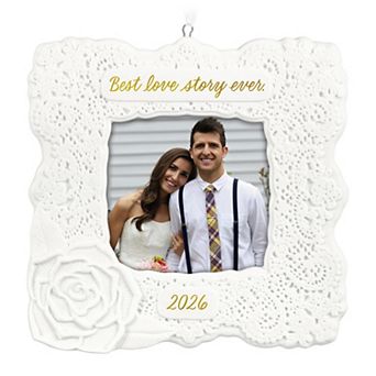 Hallmark Best Love Story Ever Christmas Ornament