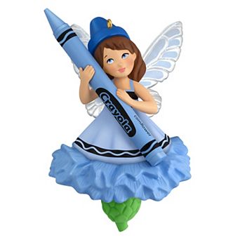 Crayola Cornflower Fairy Hallmark Christmas Ornament