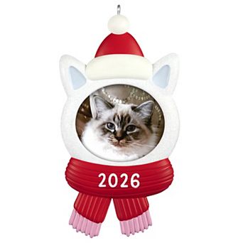 Hallmark Cat Photo Holder Christmas Ornament