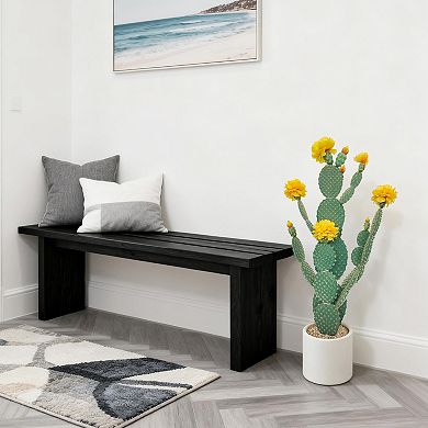 UV Resistant Artificial Cactus Plant with Realistic Texture, Desert Cacti Potted Plant with Planter