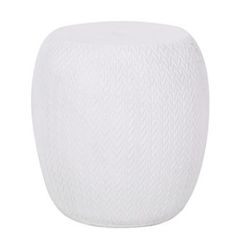Lightweight Side Table With Solid Concrete Structure For Outdoor Leisure Area