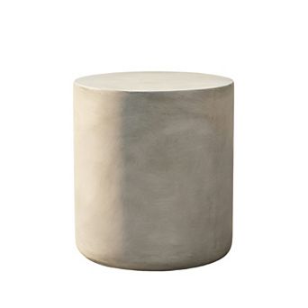 Lightweight Concrete Side Table With MGO Material For Outdoor Daily Use