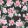 Black Pink Floral