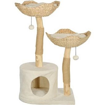 Basic Indoor Cat Tower Core Structure With Daily Scratching Support Function