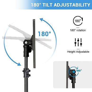 Projector Stand Tripod,Laptop Tripod On Wheels,Mobile Laptop Cart,Laptop Stand Floor Stand