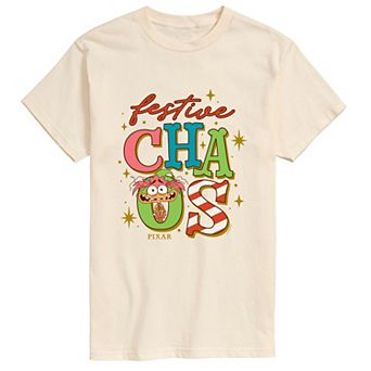 Men's Disney's© Inside Out 2 Festive Chaos Short Sleeve Graphic T-Shirt