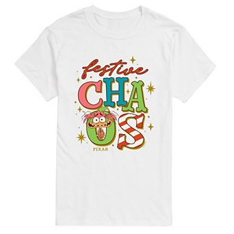 Men's Disney's© Inside Out 2 Festive Chaos Short Sleeve Graphic T-Shirt