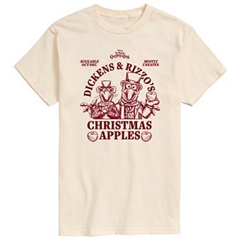 Men's Disney's© The Muppet Christmas Carol Dickens & Rizzo's Christmas Apples Short Sleeve Graphic T-Shirt