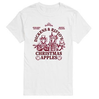 Men's Disney's© The Muppet Christmas Carol Dickens & Rizzo's Christmas Apples Short Sleeve Graphic T-Shirt