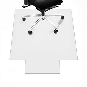 Office Chair Mat,Clear Chair Mat,Computer Desk Chair Mat,Anti-Slip Plastic Transparent Floor Mat