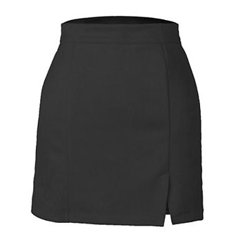 Women's Faux Suede Mini Skirt