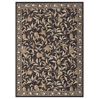 Fashionwu Vintage Area Rug Soft Thin Carpet for Living Room Cozy Home Decor Washable Non Slip Mat