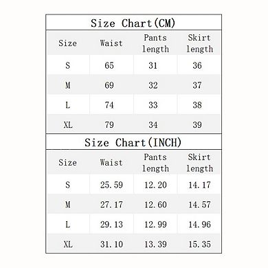 Women's High Waisted Swim Skirt - Ruched Ruffle Hem Bathing Suit Bottoms