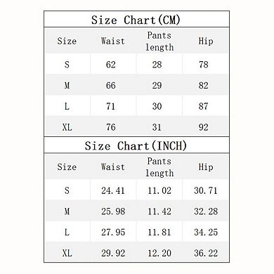 Women's High Waisted Swim Boyshorts - Tummy Control Bathing Suit Bottoms