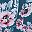 Pblue Green Floral