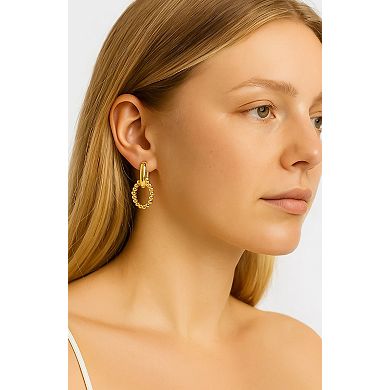 Elegant Link Drop Earrings