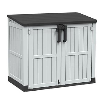 880L Storage Box Weatherproof Patio Container for Tools and Pool Toys