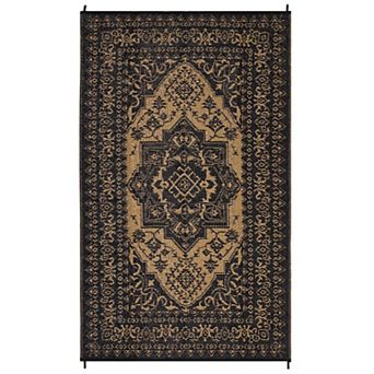 Outdoor Rugs, Reversible Waterproof Patio Carpet, Plastic Straw Rug Sun-Resistant RV Mat