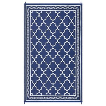 Waterproof Patio Rug Outdoor Carpet Reversible RV Camping Portable Picnic Plastic Straw Mat