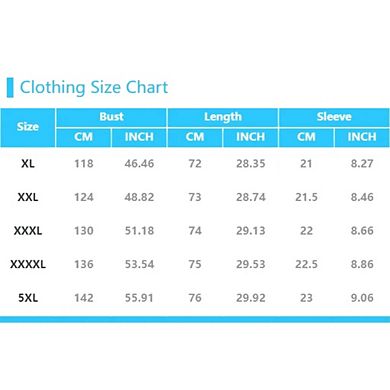 Womens Plus Size Tops Summer Short Sleeve V Neck Tunic T-Shirts Blouse
