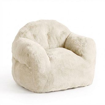 Oversized Bean Bag Chair for Adults, High-Density Foam Filled Giant Soft Sofa, Cozy Couch