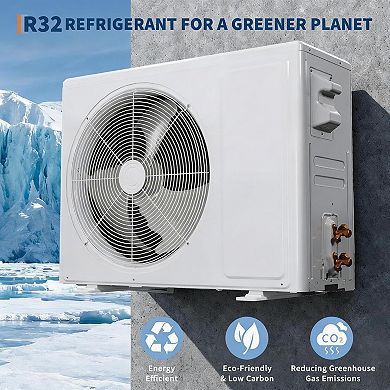 ANIXOL 12000 BTU High Efficiency Mini Split Air Conditioner and Heat Pump with WiFi