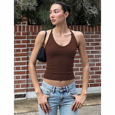 Women's Racerback Cropped Tank