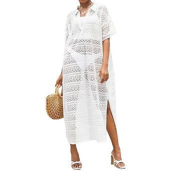 Women's Boho Kimono Long Cardigan Roomy Loungewear Oversized Kaftan Beach Dress Cover Ups Robes
