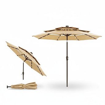 10ft 3 tier Outdoor Patio Umbrella