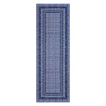 Modern Bordered Area Rugs Washable Non Slip Geometric Minimalist Soft Low Pile Ultra Thin Carpet