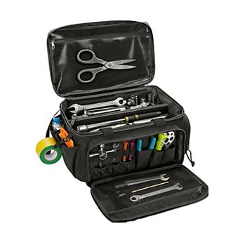 Durable Canvas Tool Bag Portable Heavy Duty Outdoor Work Tool Organizer Pouch