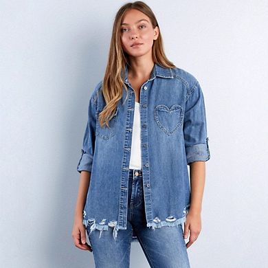 Women's Lace Sleeve Openwork Bomber Jacket Casual Zip Up Cropped Outerwear