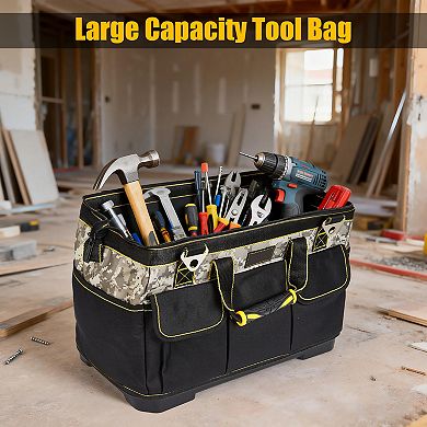 Oxford Cloth Tool Bag Portable Large Capacity Heavy Duty Work Tool Bag