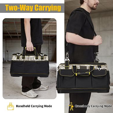 Oxford Cloth Tool Bag Portable Large Capacity Heavy Duty Work Tool Bag