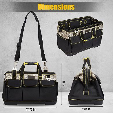 Oxford Cloth Tool Bag Portable Large Capacity Heavy Duty Work Tool Bag