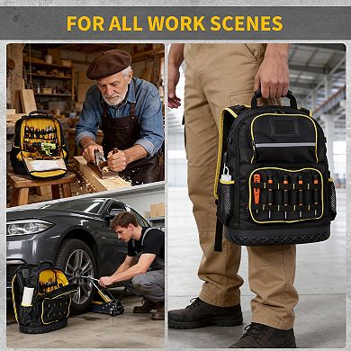 Durable Oxford Cloth Tool Bag- Portable Tool Storage Organizer, Repair ...
