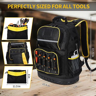 Durable Oxford Cloth Tool Bag- Portable Tool Storage Organizer, Repair ...