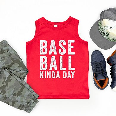 Baseball Kinda Day - Youth Tank Top