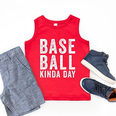 Baseball Kinda Day - Youth Tank Top