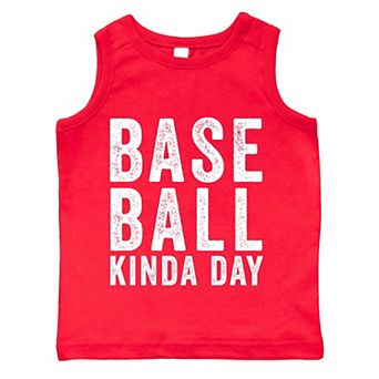 Baseball Kinda Day - Toddler Graphic Tank