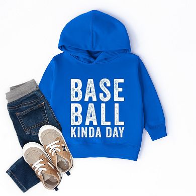 Baseball Kinda Day - Toddler Hoodie