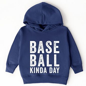 Baseball Kinda Day - Toddler Hoodie