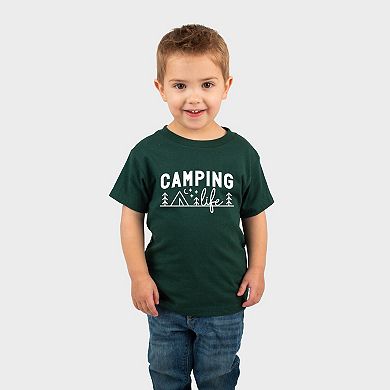 Camping Life - Toddler Short Sleeve Graphic T-Shirt