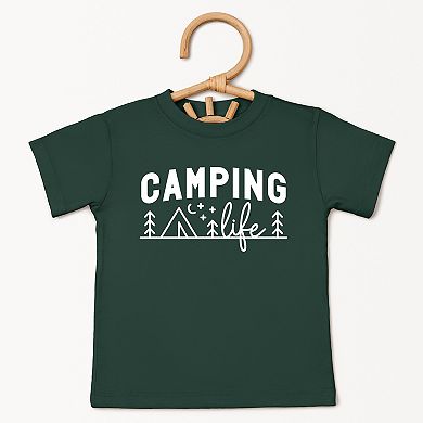 Camping Life - Toddler Short Sleeve Graphic T-Shirt