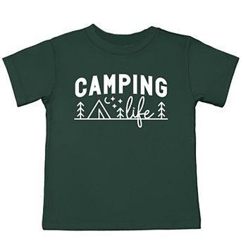 Camping Life - Toddler Short Sleeve Graphic T-Shirt