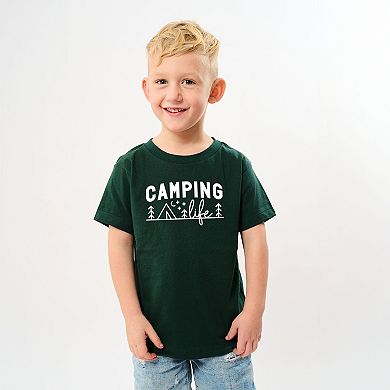 Camping Life - Youth Short Sleeve Graphic T-Shirt