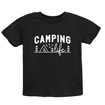 Camping Life - Youth Short Sleeve Graphic T-Shirt