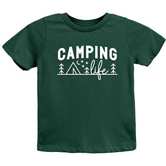 Camping Life - Youth Short Sleeve Graphic T-Shirt