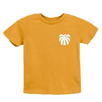 Chasing Sunsets Groovy Puff Print - Youth Short Sleeve Graphic T-Shirt